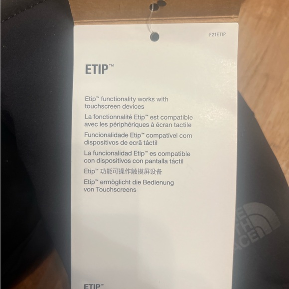 NWT North Face Women’s Shelbe Raschel Etip Gloves - Picture 5 of 5